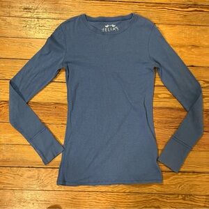 Vintage Delia’s y2k long sleeve layering top size L juniors